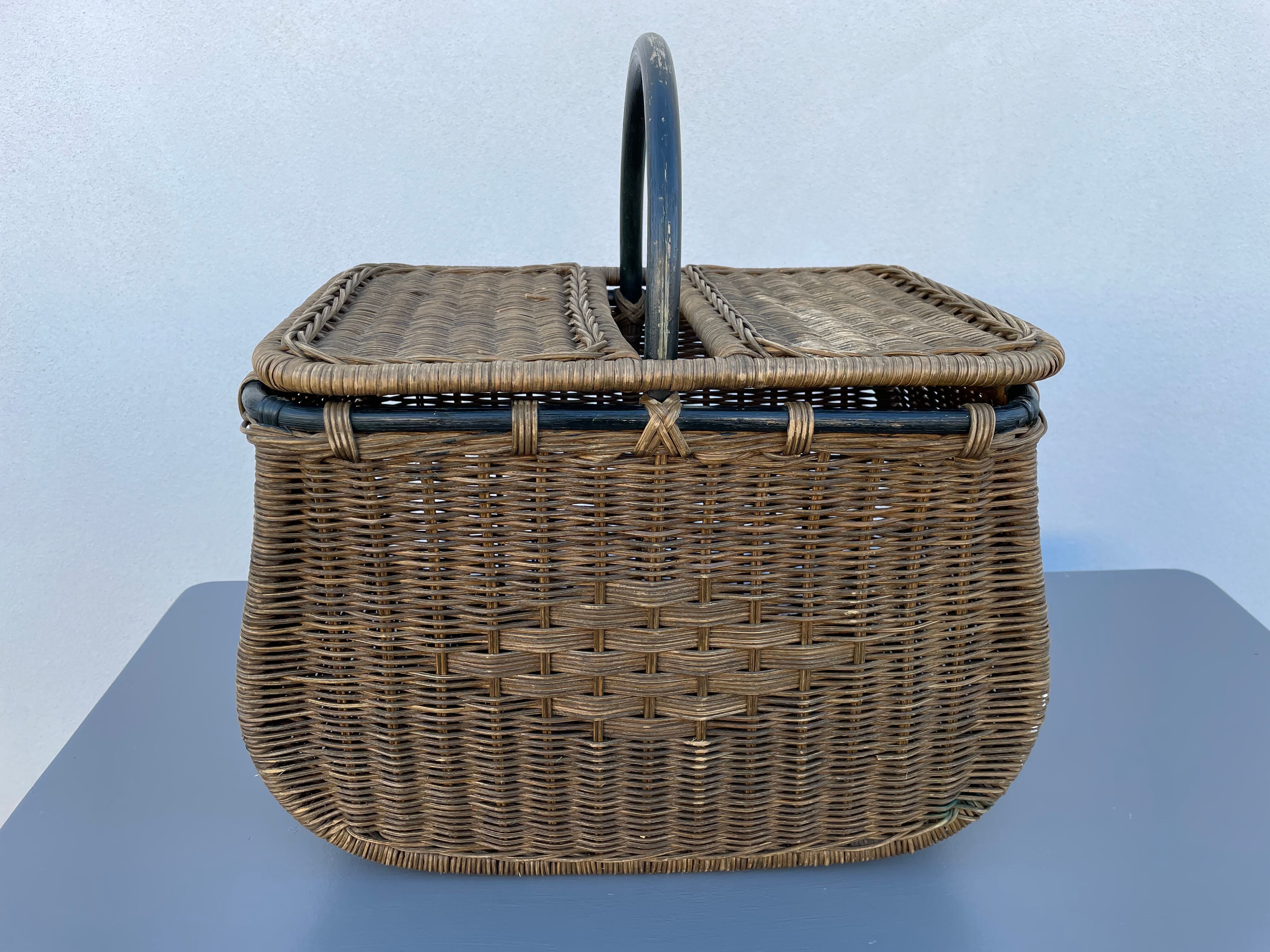 Rattan marrow basket
