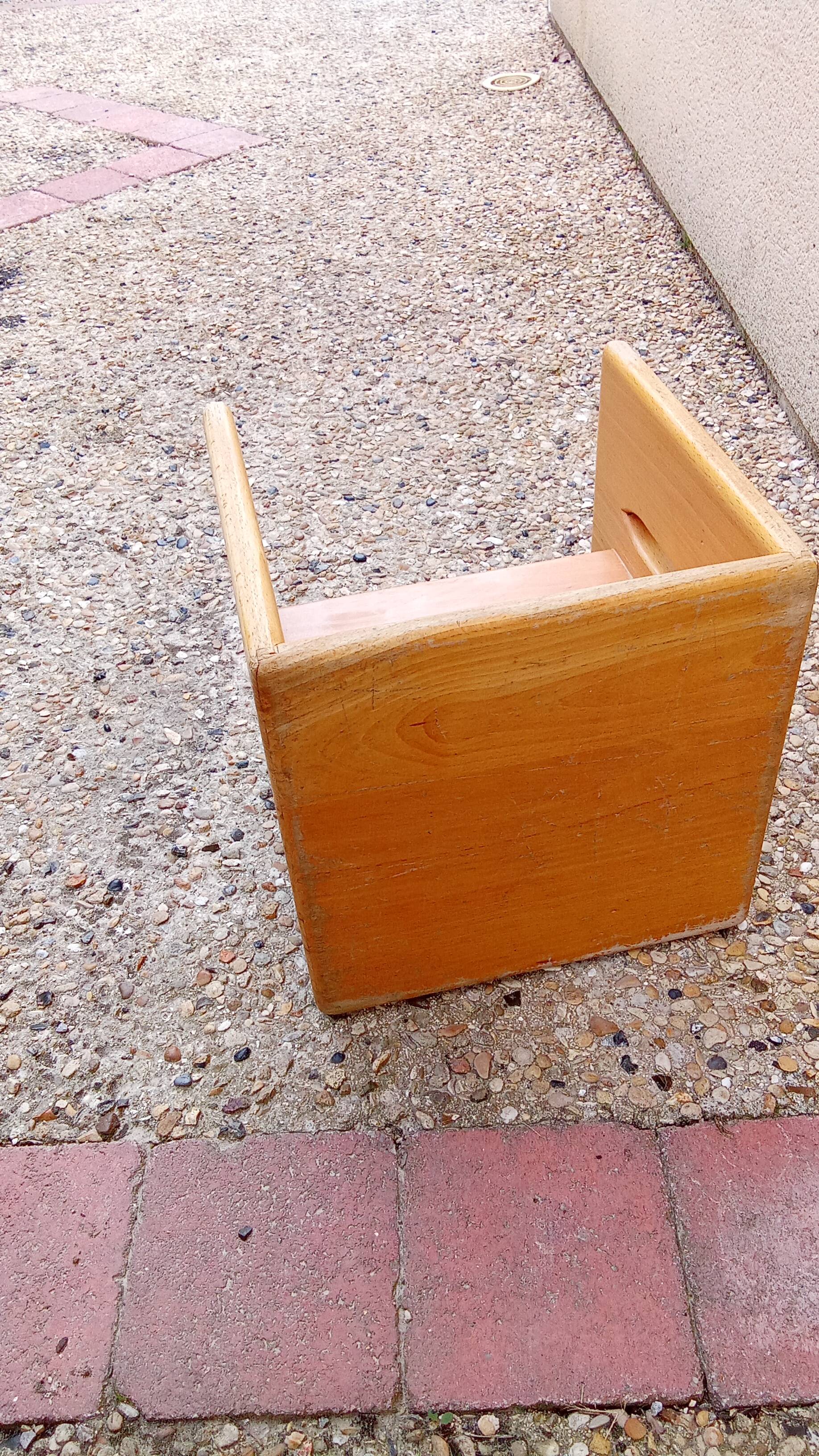 Chaise enfant vintage design danois scandinave