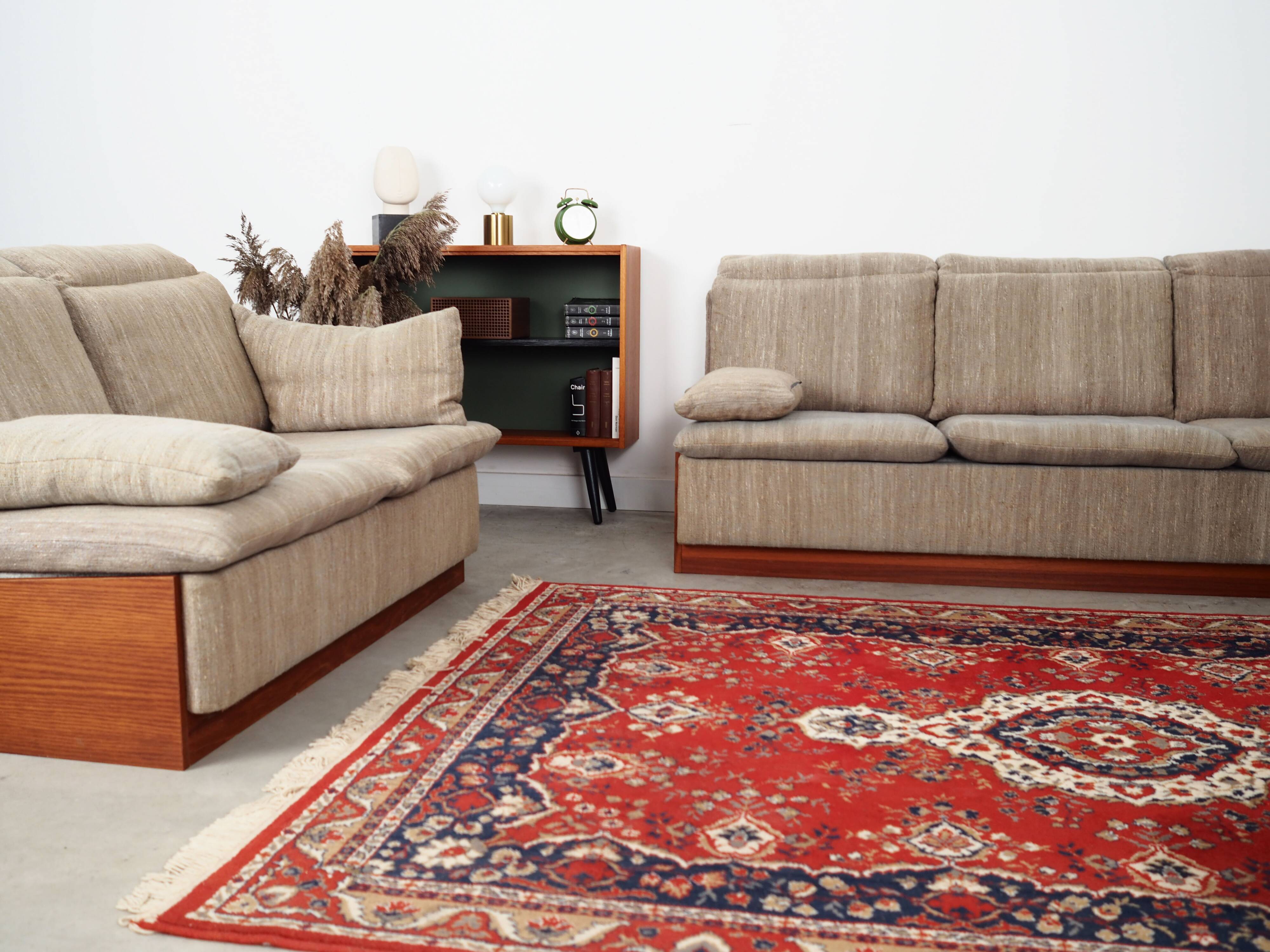 Canapé en teck, design danois, années 1970, production : Danemark