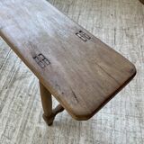 Banc chêne XXL XIXème 280cm