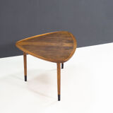 Table basse vintage en noyer