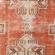 Red & Cream Vintage Persian Runner Rug, 86x265Cm