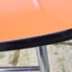 Ensemble de 6 chaises formica orange
