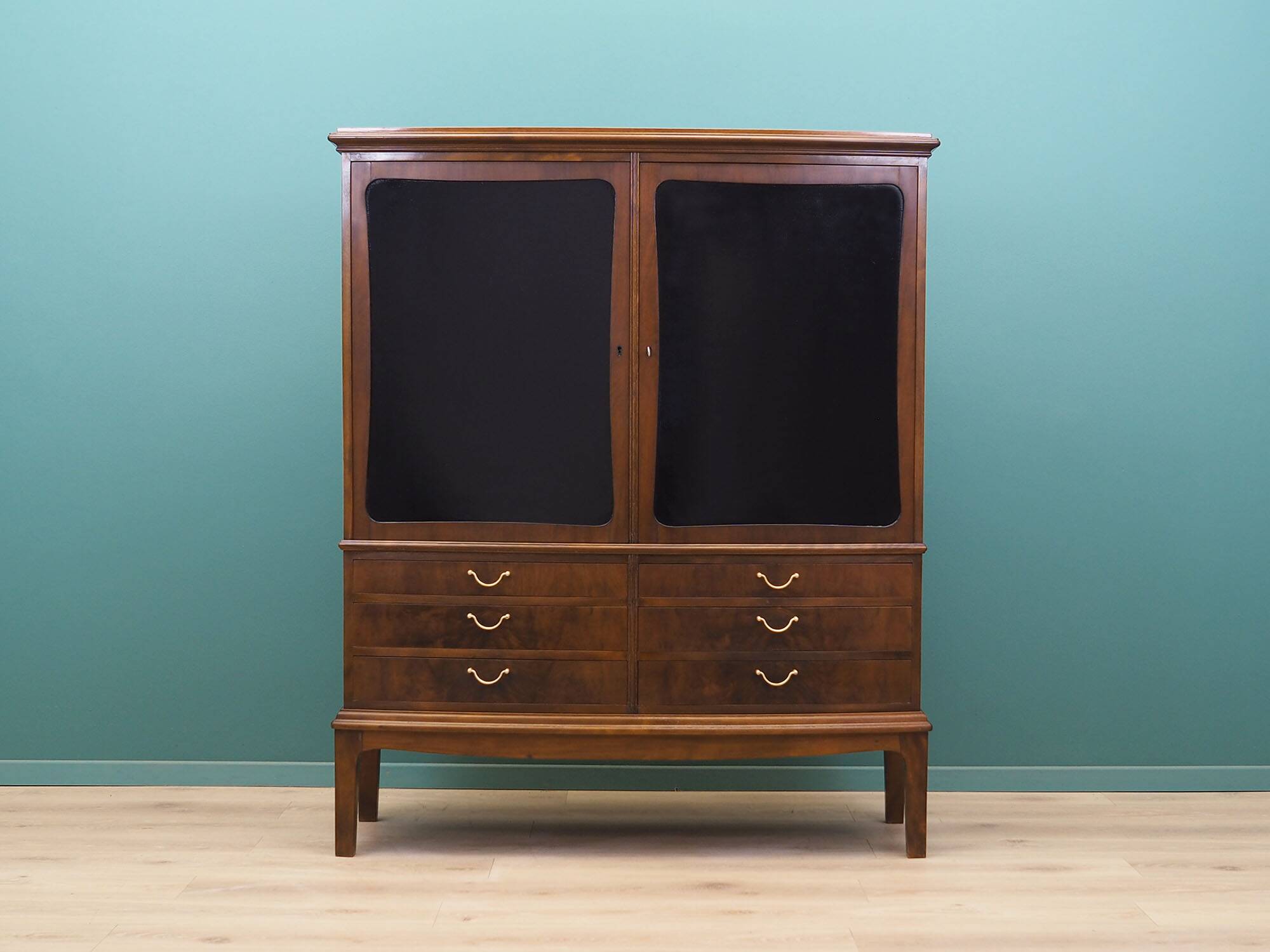 Walnut cupboard, Danish design, 1960s, production: Denmark