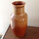 St Clement ceramic brown vase vintage 60-70s