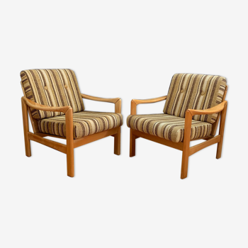 A pair of armchairs by Walter Knoll, Knoll, 1960s