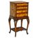 Commode Theodore Alexander military campaign style in leather