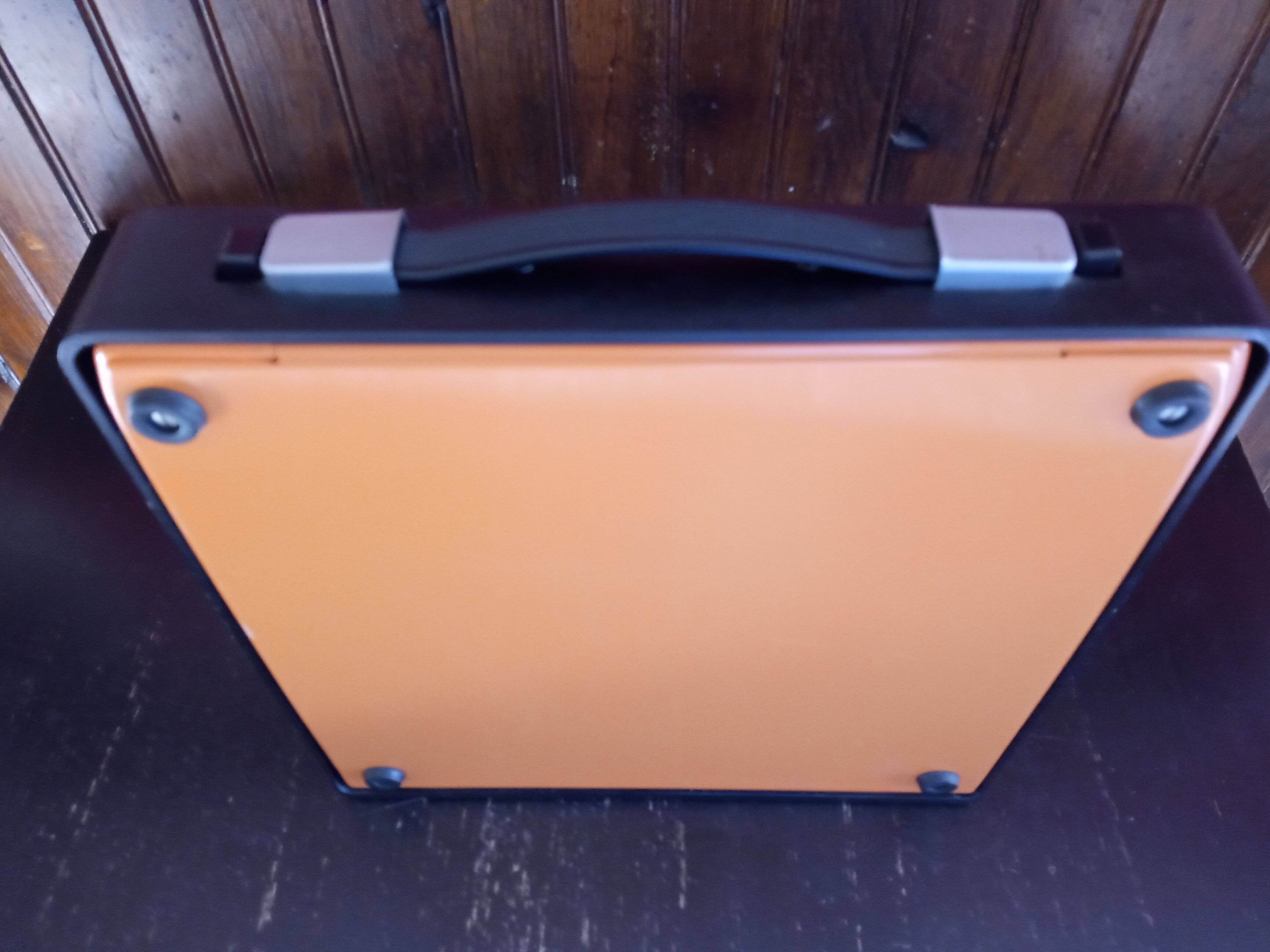 Silver Reed Silverette S orange typewriter