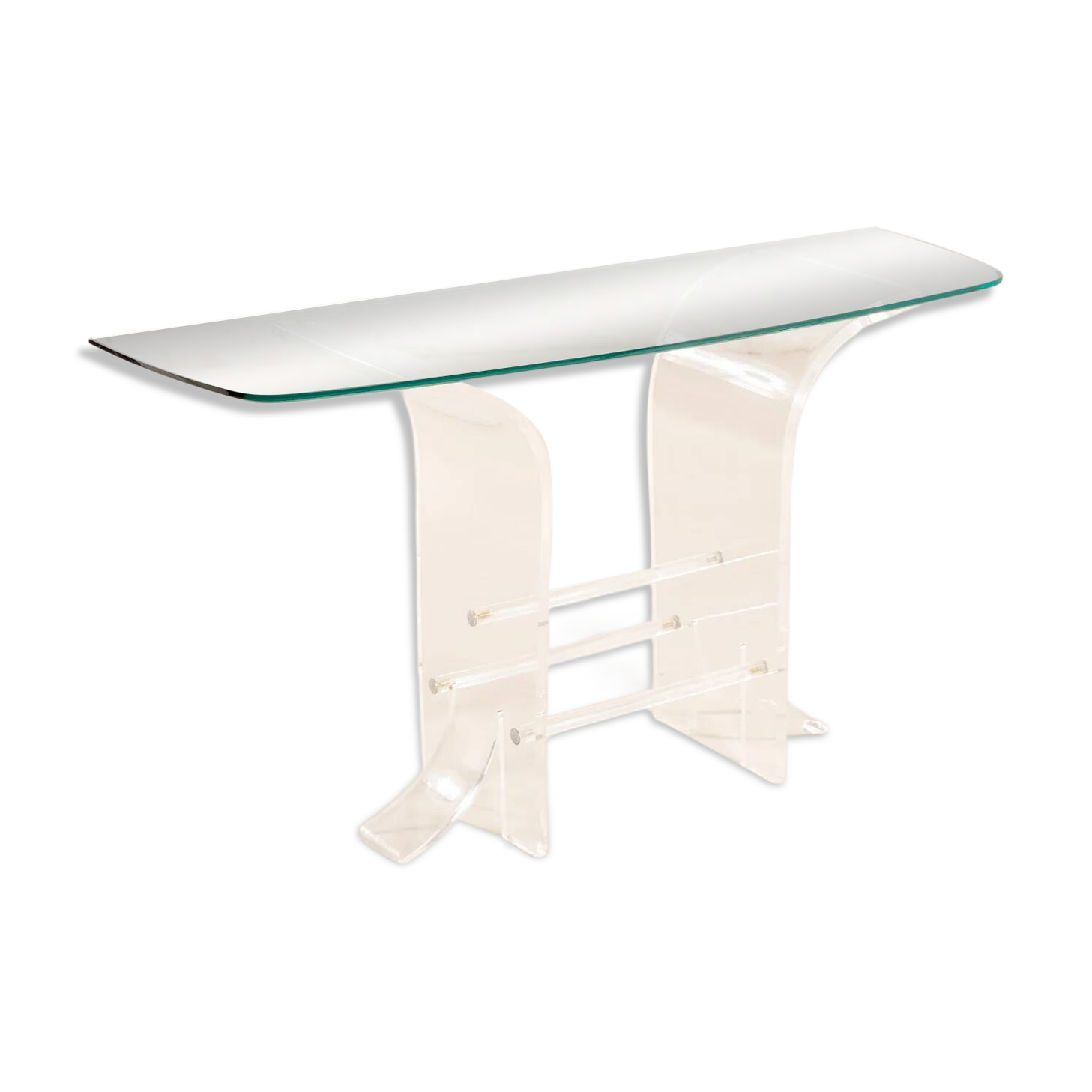 GLASS & PLEXI CONSOLE