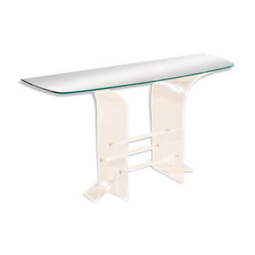 GLASS & PLEXI CONSOLE