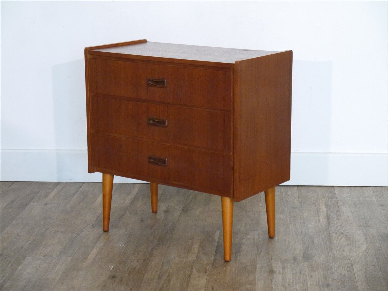 Scandinavian teak chest of drawers 1960