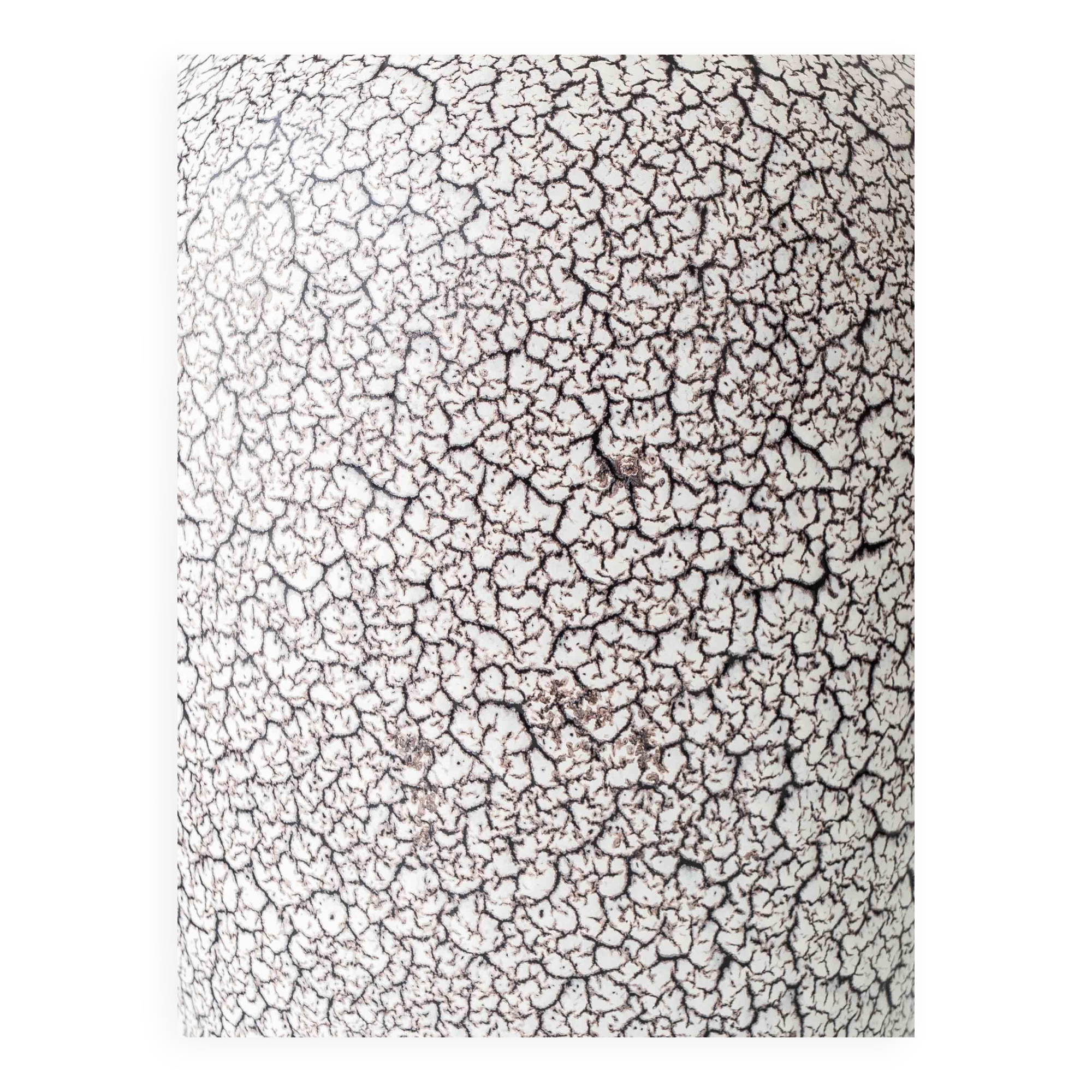 Jasba "Cortina" ceramic table lamp with crackled glaze, mid-century style, 1950s.