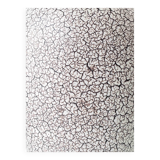 Jasba "Cortina" ceramic table lamp with crackled glaze, mid-century style, 1950s.