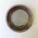 Bowl, hand-turned glazed stoneware catchall signed PY.