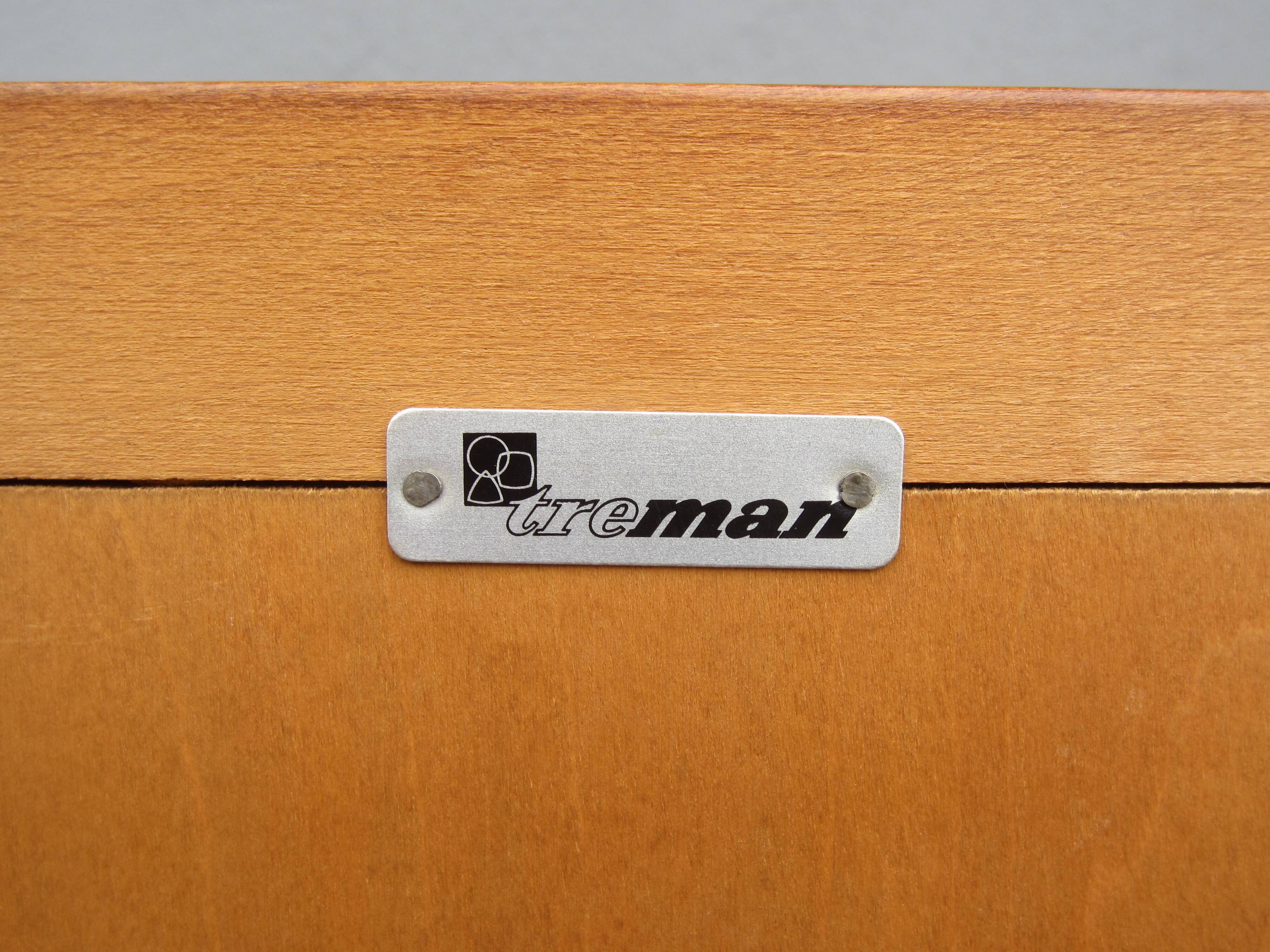 Scandinavian teak chest of drawers Treman Möbelfabrik