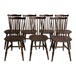 Lot de 7 chaises bistrot