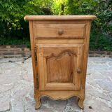 Vintage solid wood bedside table