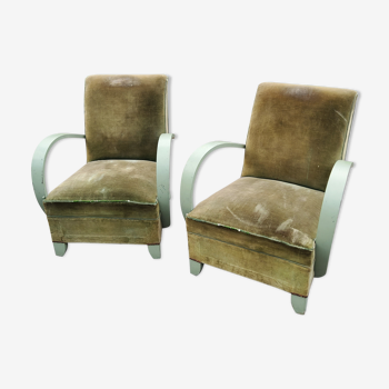 Pair of armchairs from the 30s/50s