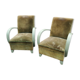 Pair of armchairs from the 30s/50s