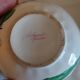 St Clement France earthenware cups, Le Cop decor