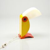 Lampe Toucan vintage années 70 design italien Enea Ferrari