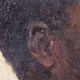 Late 19th century painting of an african man by W. Wahaf