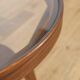 Oak & Glass Coffee Table by Karel Kozelka & Antonin Kropacek for Interior