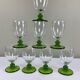 8 verres vintage