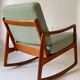 Teak rocking chair by Ole Wanscher, Denmark, 1960s