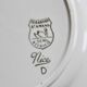 6 vintage dessert plates ceramic Céranord Saint-Amand model Nice