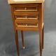 Bedside table end table side table mahogany console Louis XVI late 19th century