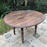 Antique table with flaps