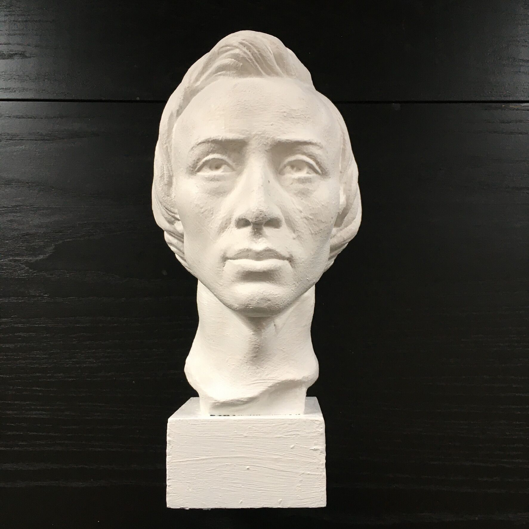 Romantic young man bust