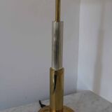 Vintage brass lamp, Deknudt, 1970s-80s