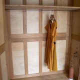 Large Parisian wardrobe in solid wood (renovated)