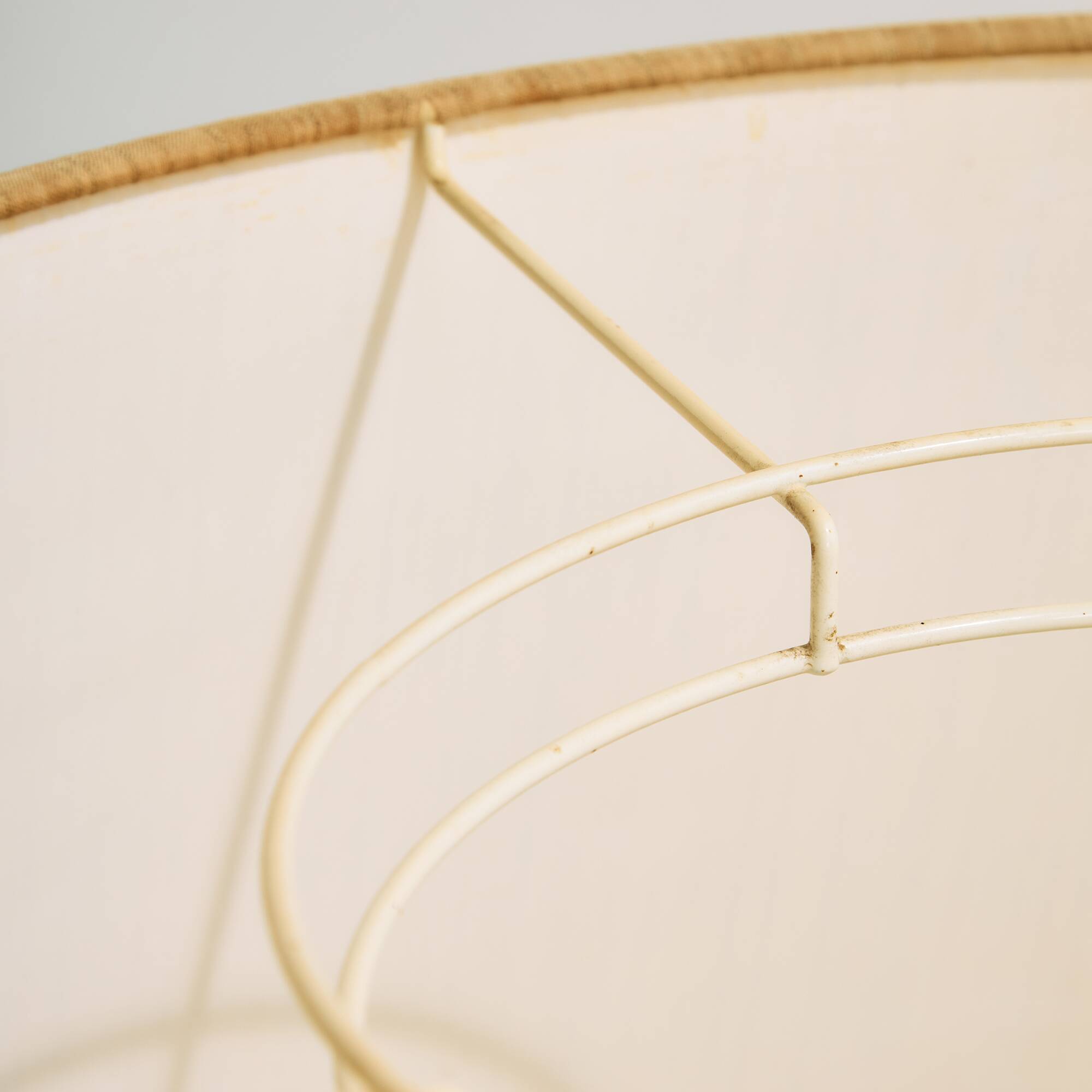 German ceramic floor lamp by Kaiser Leuchten