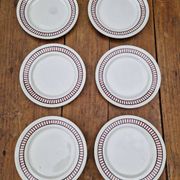 Set of 6 dessert plates Badonviller