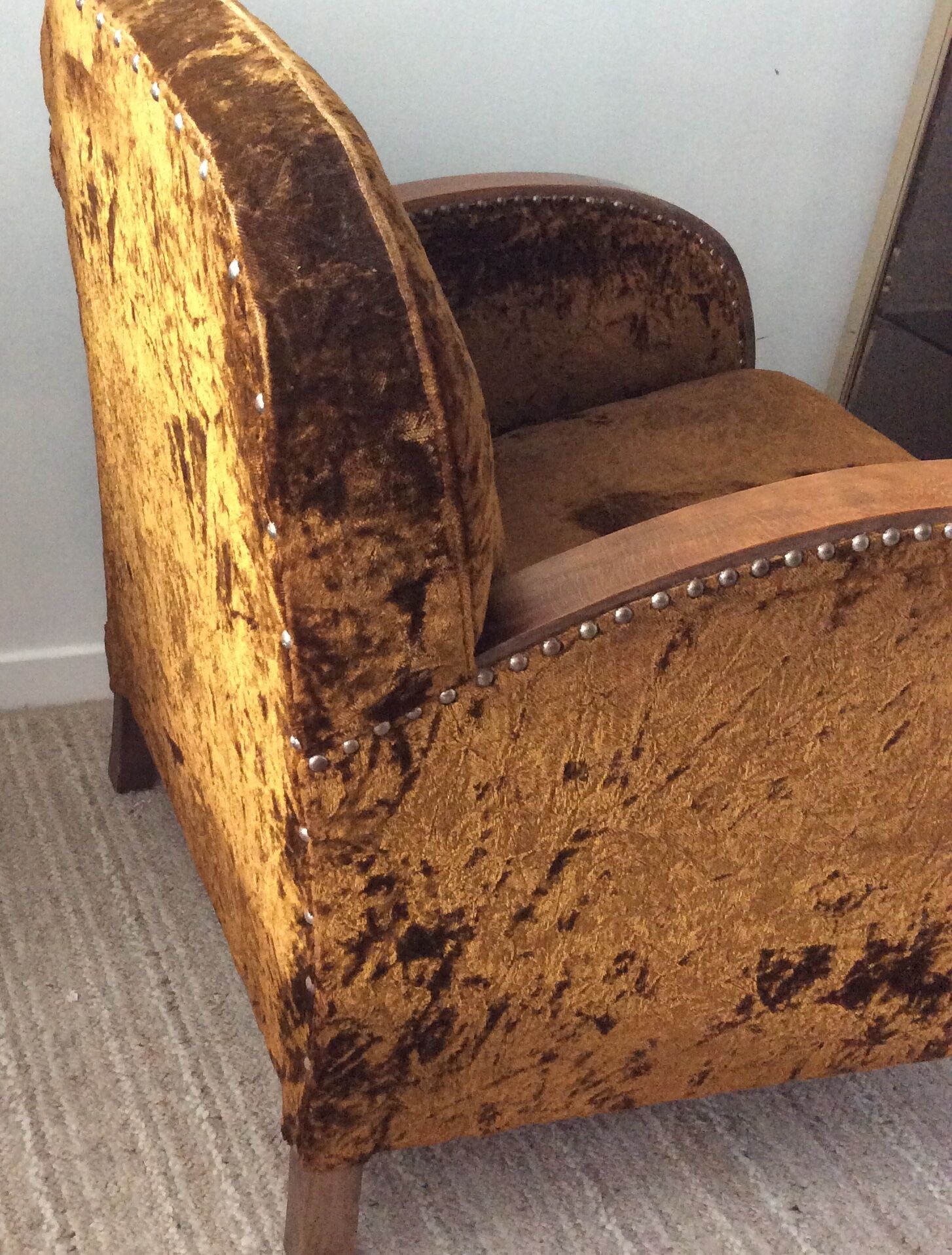 Fauteuil club des années 60