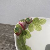 Ceramic fruit slip salad bowl