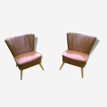 Pair armchairs vintage
