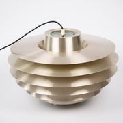 Lampe suspendue vintage danoise Verona par Svend Middelboe, Lyfa, 1962