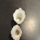 Pair of bride vases in porcelain
