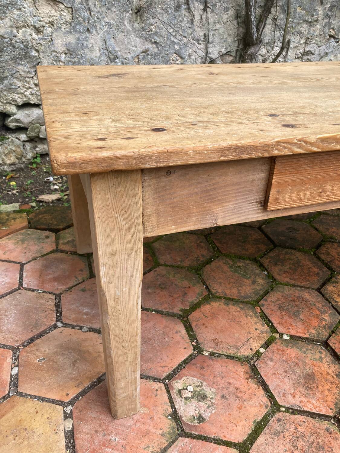Vintage farmhouse coffee table