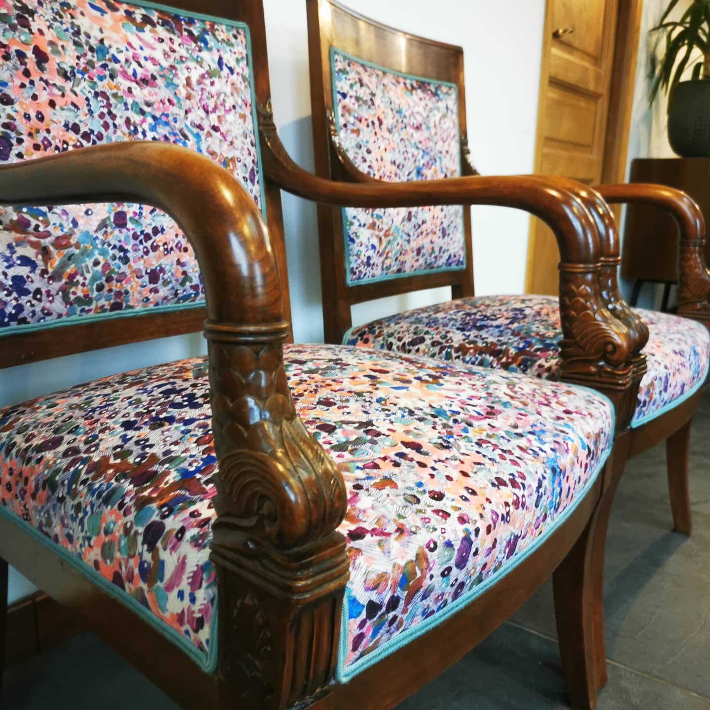 Restoration style chair