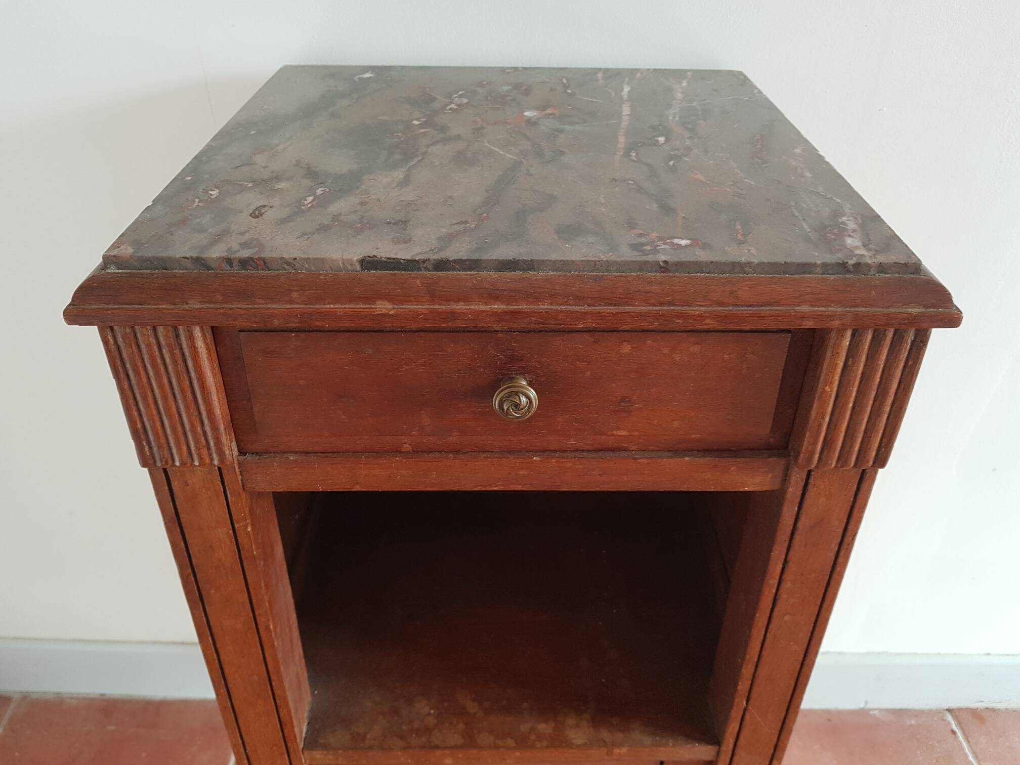 Antique Art Deco bedside table