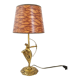 Art Deco lamp by P. Lucas in bronze