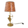 Art Deco lamp by P. Lucas in bronze