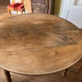 19th century walnut table