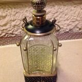 60s vintage cut glass decanter