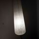 1960 brass cast iron and glass lamppost 3 heads